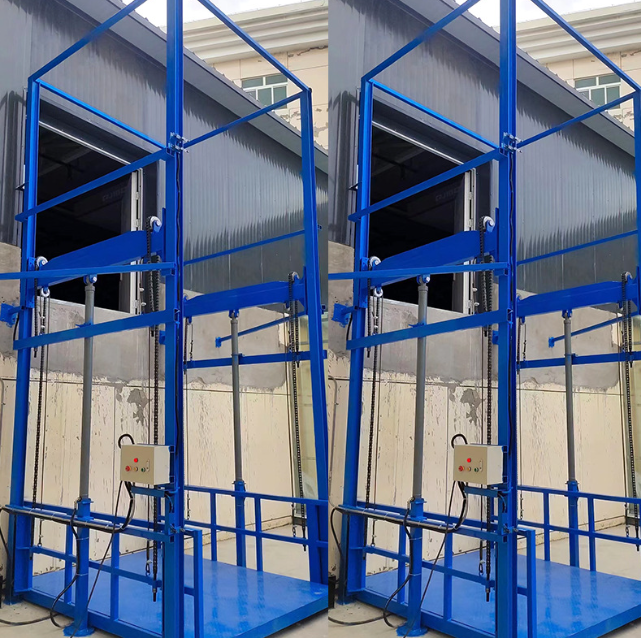 丰满导轨式升降货梯